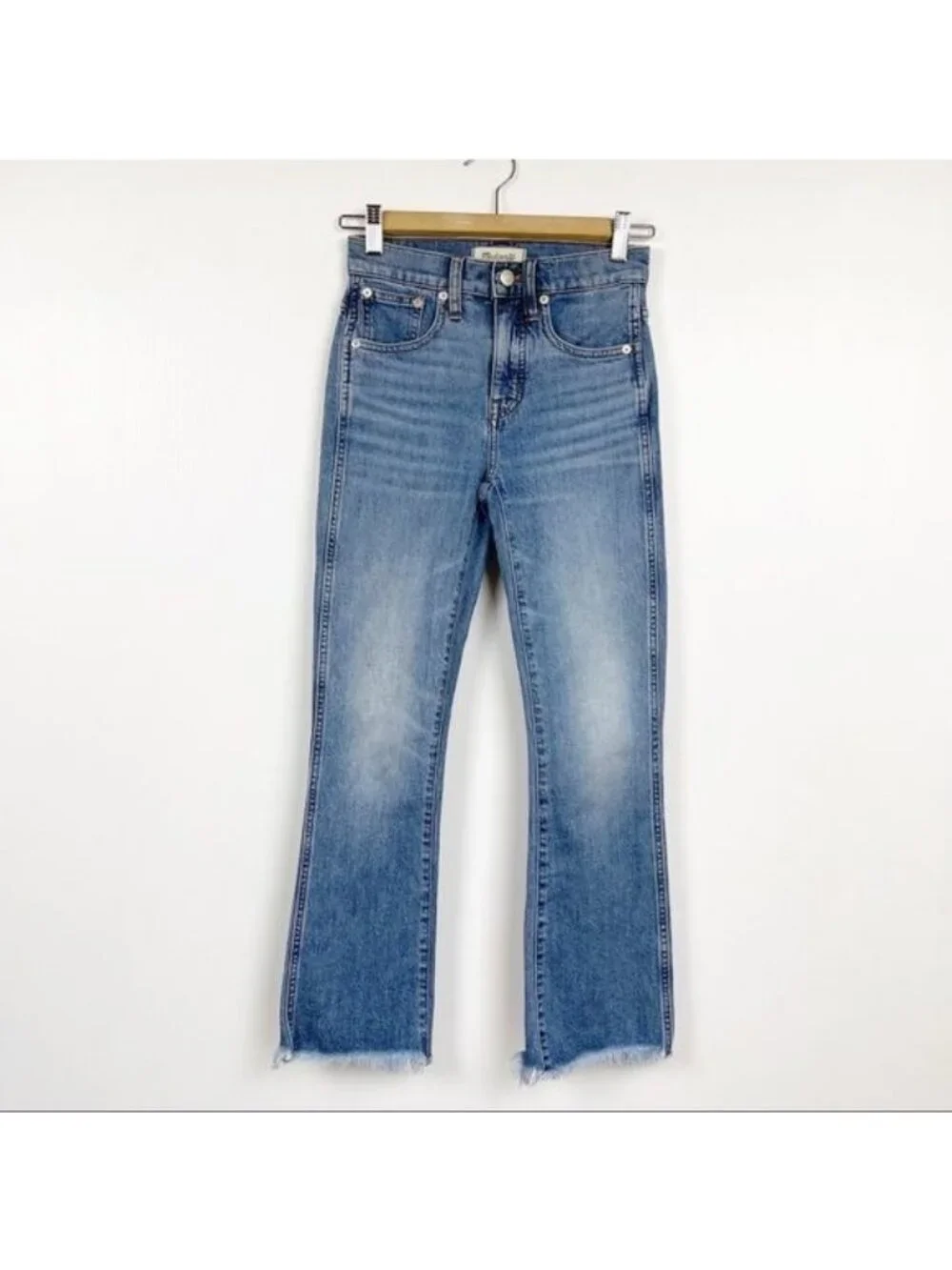 Madewell Cali Demi-Boot Jeans in Comfort Stretch J8758  Eco Edition size 23